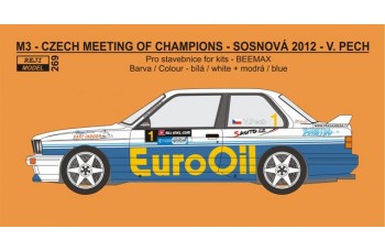 Decal – BMW M3 - 2012 Meeting of Czech champions - V.Pech
